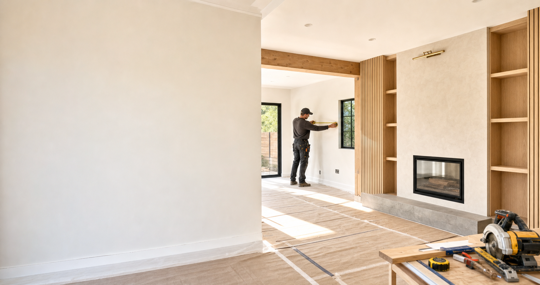 Interieur en cours de renovation